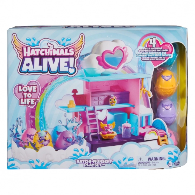 Gioco vivente mondo arcobaleno di Hatchimals