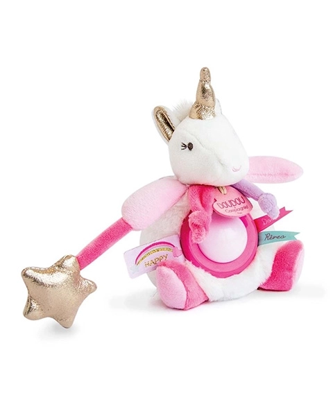 Unicorno peluche con luce notturna