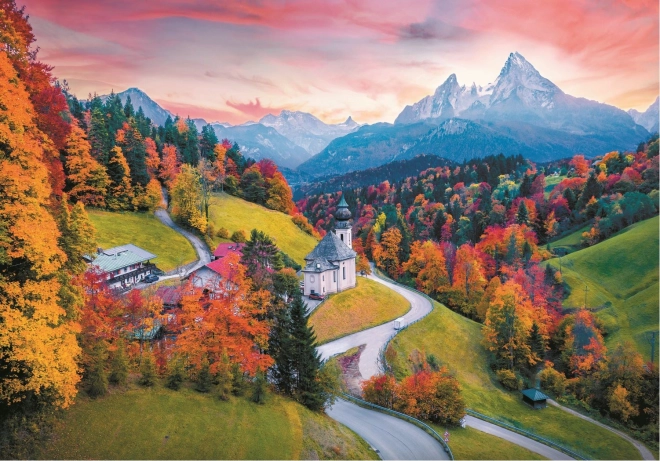 Trefl Puzzle Wanderlust Alpi 1000 pezzi