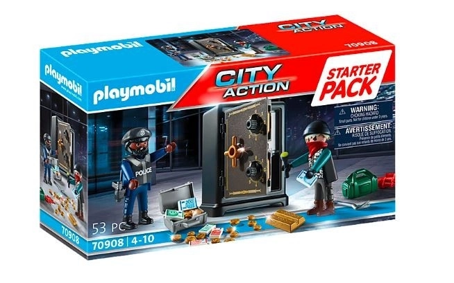 Set da gioco Playmobil City Action - Fuga dalla Cassaforte