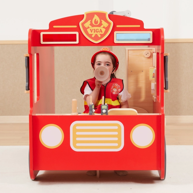 Set da pompiere per bambini con giubbotti e accessori