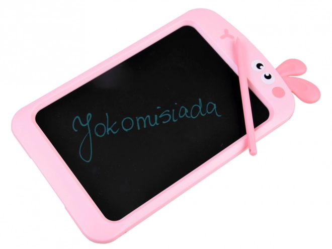 Tablet da disegno LCD per bambini con penna – rosa