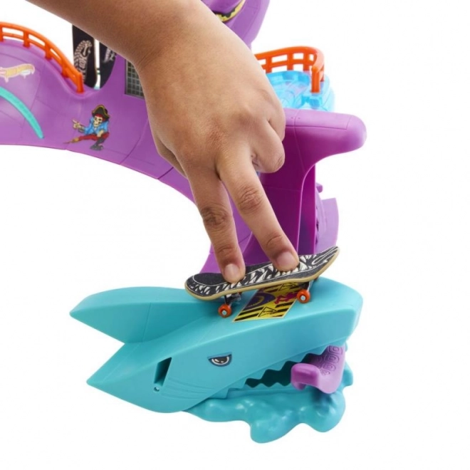 Hot Wheels Skate Octopark con fingerboard e scarpe