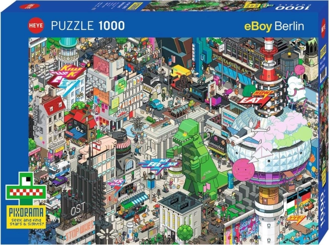 Puzzle Pixorama: Caccia a Berlino 1000 pezzi