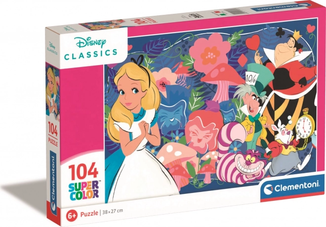 Puzzle 104 pezzi - Alice nel Paese delle Meraviglie