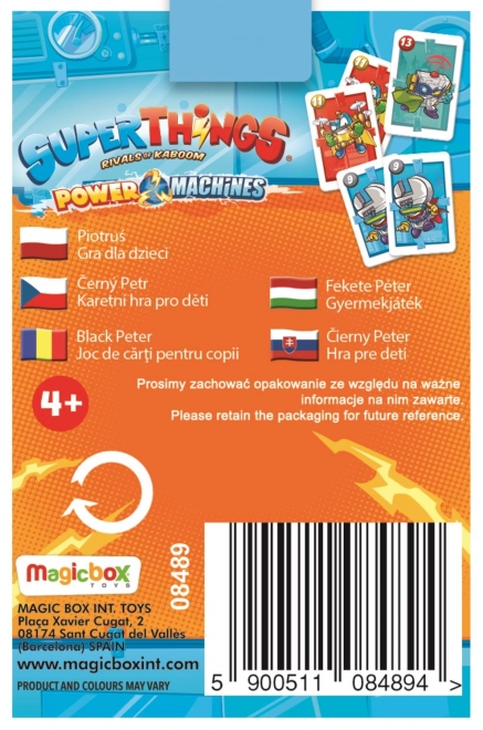 Gioco di carte per bambini Super Things