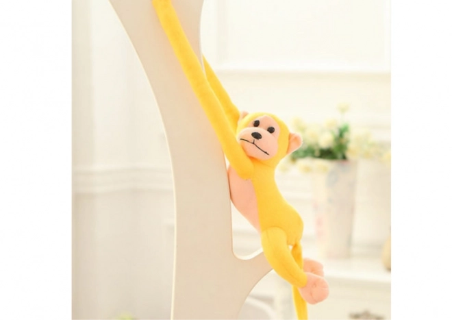 Maialino Di Peluche Con Suono Giallo 80 cm