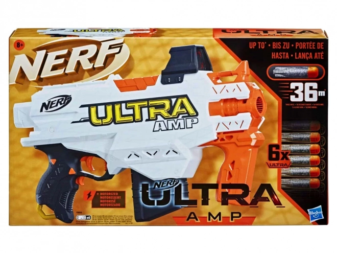 Blaster Nerf Ultra AMP con 6 Dardi in Schiuma