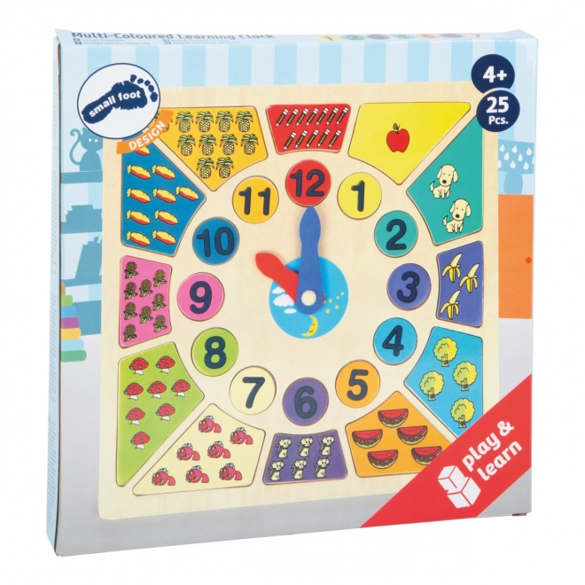 Piccolo Piede Puzzle Orologio Educativo