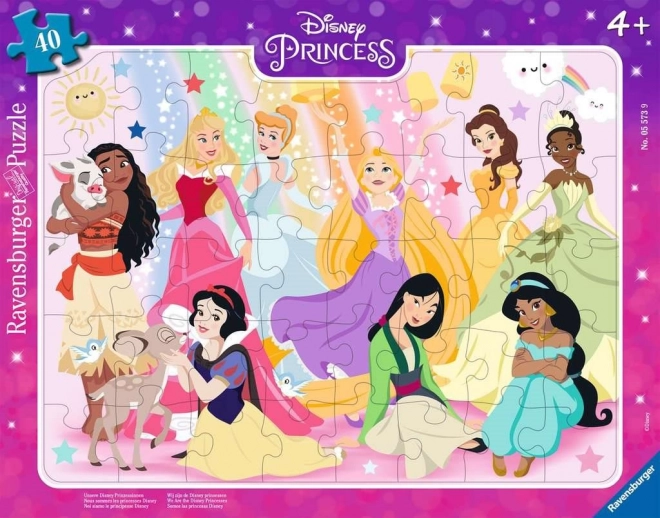 Puzzle Disney Principesse 40 Pezzi