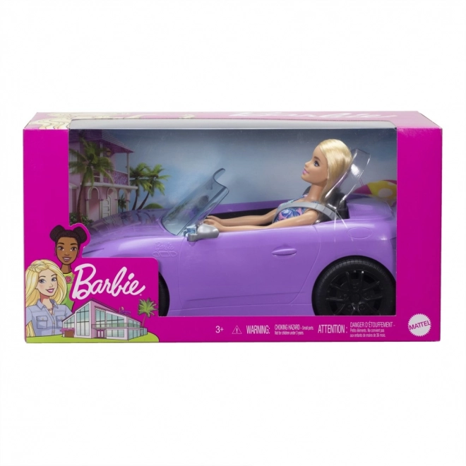 Barbie cabriolet e bambola