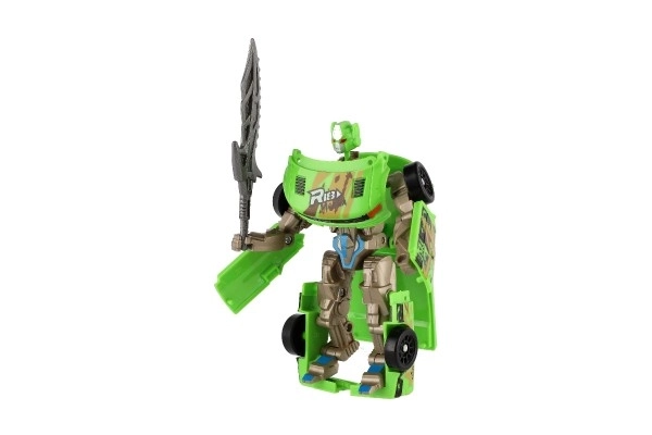 Transformers robot giocattolo verde