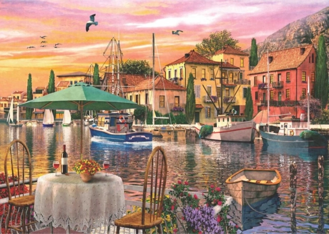 Puzzle Porto al Tramonto 3000 Pezzi