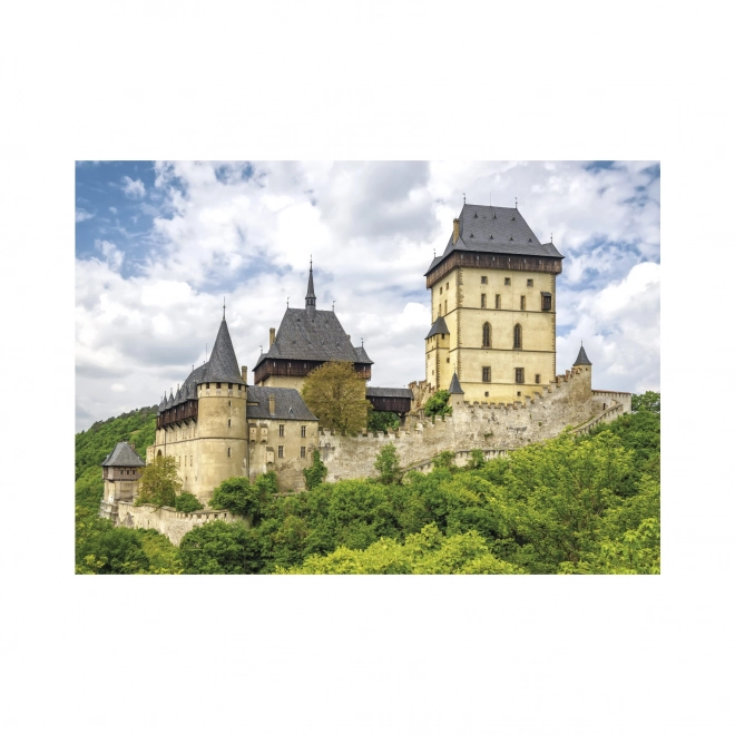 Puzzle Castello di Karlštejn 500 Pezzi