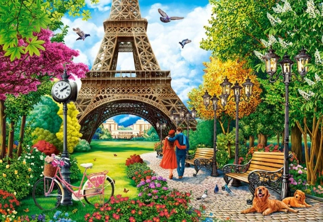 Puzzle 1000 pezzi Primavera a Parigi