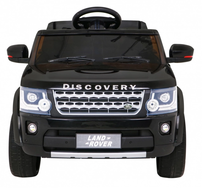 Land Rover Discovery Auto elettrico per bambini nero + telecomando + ruote EVA + avvio lento + radio MP3