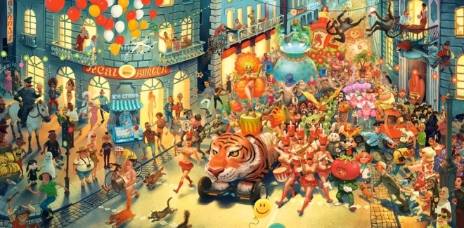 Puzzle 4000 pezzi Carnevale a Rio