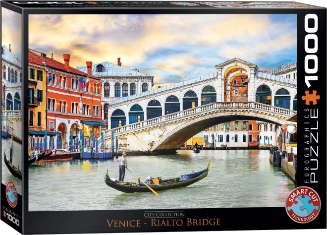 Puzzle Ponte Di Rialto Venezia 1000 Pezzi