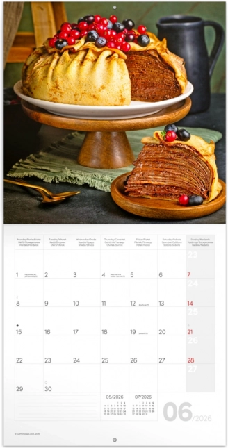 Calendario di Annotazioni Momenti Dolci 2026