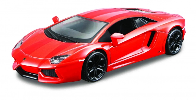 Lamborghini Aventador Coupé arancione in scala 1:32