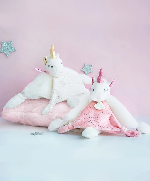 Doudou unicorno coccoloso 22 cm