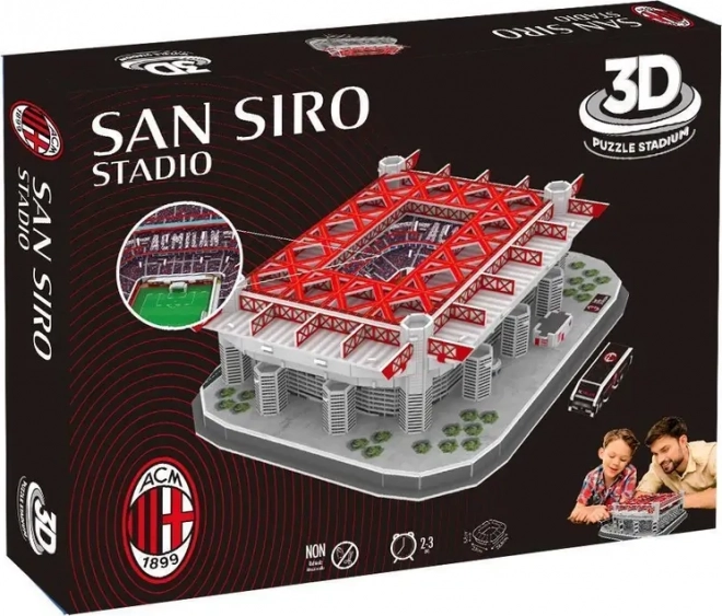 Puzzle 3D stadio San Siro FC AC Milan