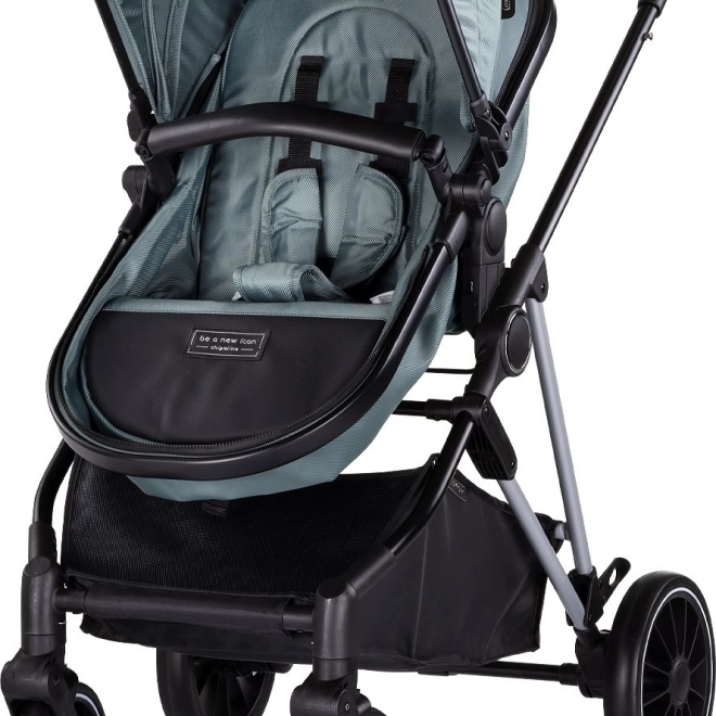 Passeggino combinato Chipolino Aura 2 in 1 Basil
