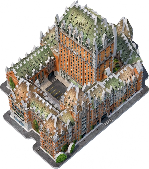 Puzzle 3D Le Château Frontenac di Wrebbit