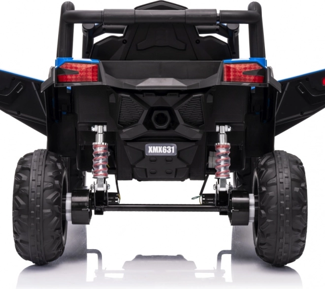 Veicolo elettrico per bambini Buggy Madman UTV-MX blu