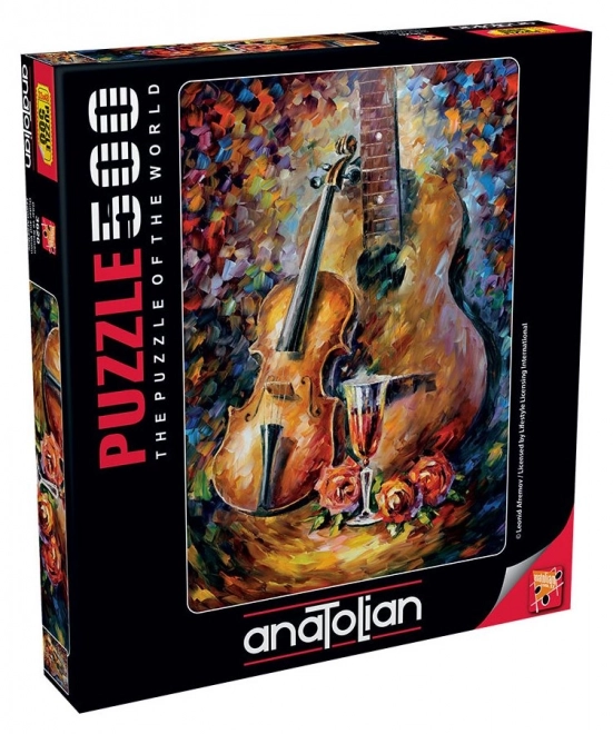 Puzzle Chitarra e Violino 500 Pezzi