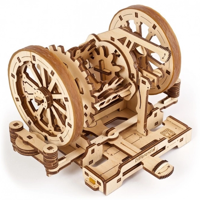 Puzzle meccanico 3D in legno Ugears STEM - Differenziale educativo