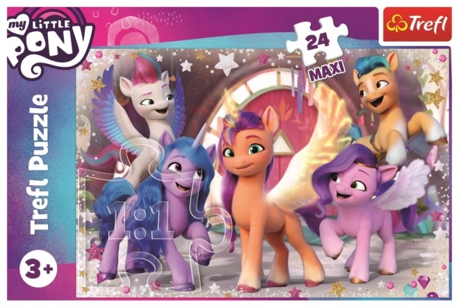 Puzzle My Little Pony: Pony Felici MAXI 24 pezzi