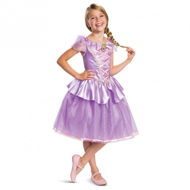 Costume Rapunzel per bambine 4-6 anni