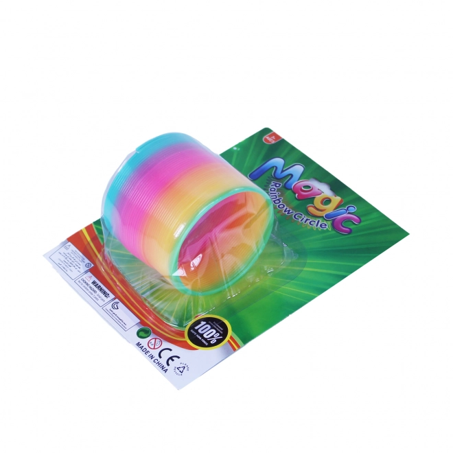 Molla / spirale arcobaleno 75 mm altezza 65 mm