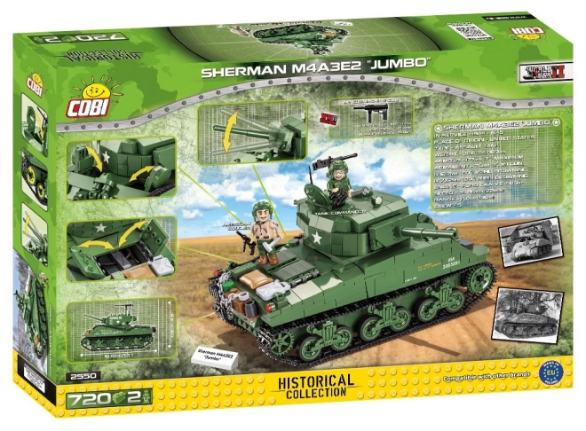 Costruzioni Tank Sherman M4A3E2 Jumbo