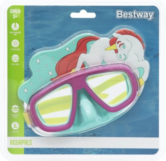 Occhialini da nuoto per bambini Unicorno Bestway