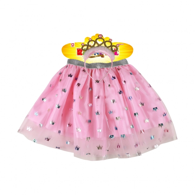 Costume Tutu Principessa con Cerchietto