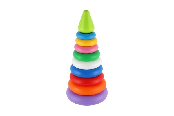 Piramide con anelli colorati per bambini