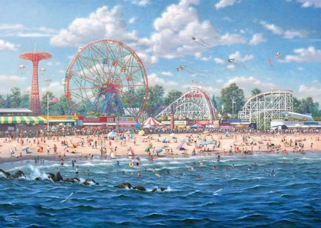 Puzzle Coney Island di Schmidt 1000 Pezzi