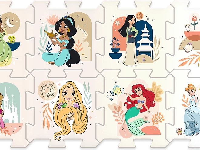 Puzzle in schiuma Principesse Disney