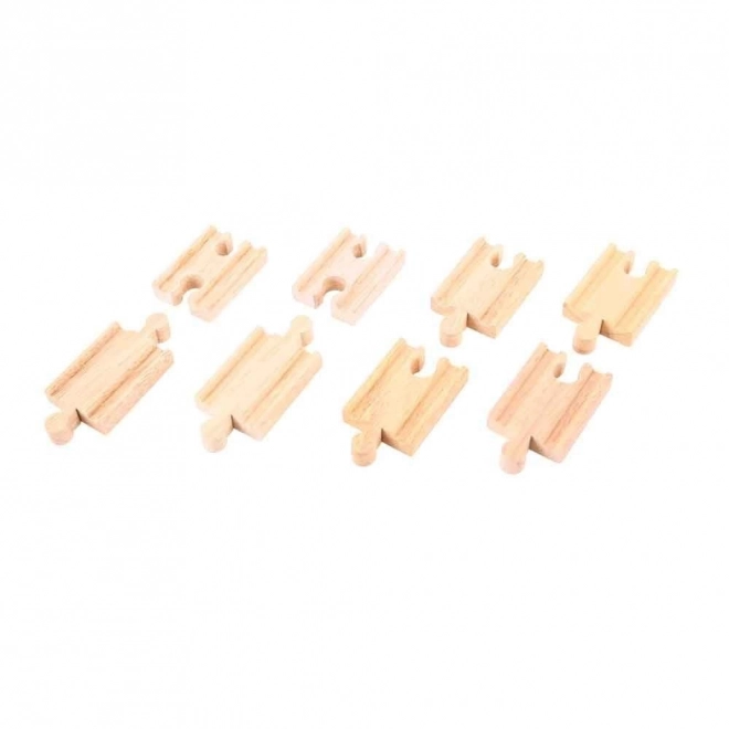 Giunti binari Bigjigs Rail 7 cm 8 pz