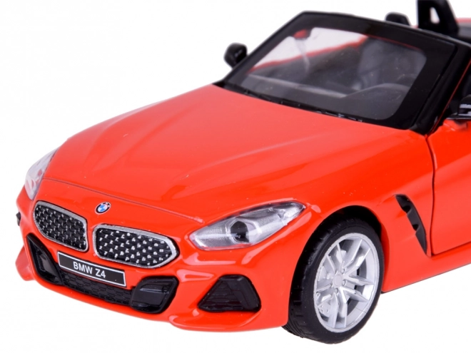 Auto metallico da collezione BMW Z4 M40i Cabriolet con luci