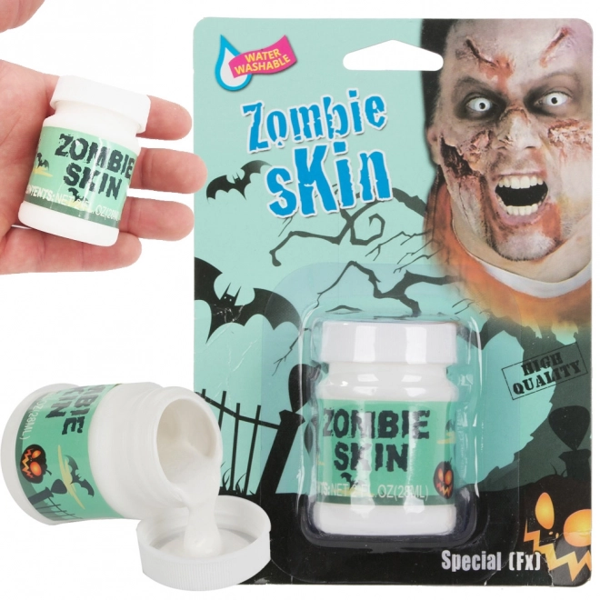 Pelle zombie per trucco di Halloween