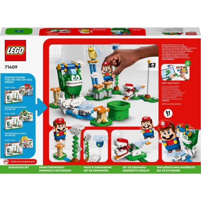 Sfida del grande Spike sulle nuvole set di espansione LEGO Super Mario