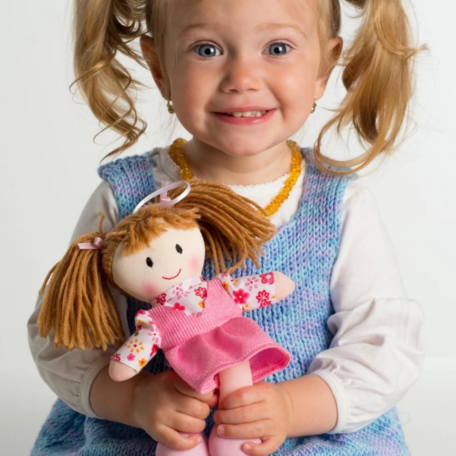 Bambola di peluche Aniška 20 cm, che parla slovacco