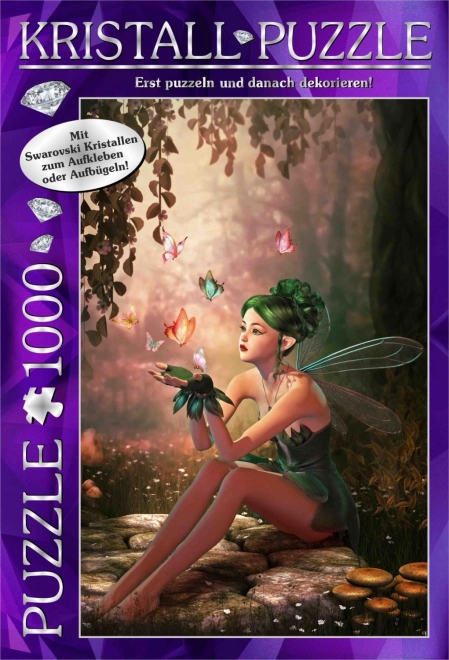 Puzzle con Gemme Swarovski Foresta delle Fate