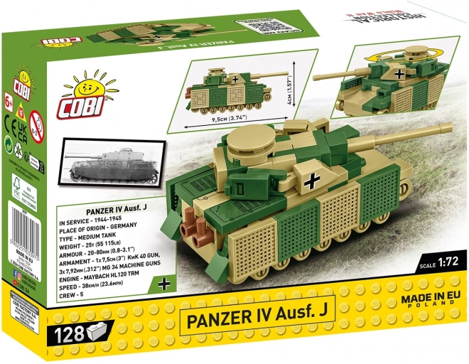 Carro armato Panzer IV Ausf. J di COBI