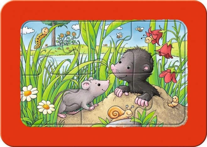 I miei primi puzzle Animali da giardino RAVENSBURGER