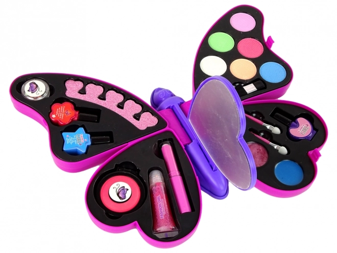 Set trucco farfalla viola