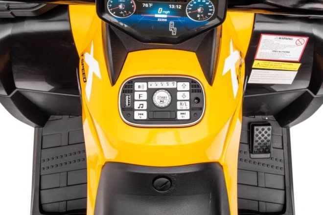 Quad Elettrico Giallo 24V